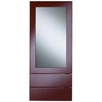 Cooke & Lewis High Gloss Red Pack W Glazed Door & Drawers 500mm