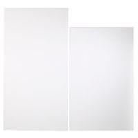 Cooke & Lewis High Gloss White Pack E1 Tall Larder Doors x 2 600mm