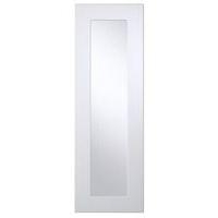 Cooke & Lewis High Gloss White Pack F1 Tall Glazed Door 300mm
