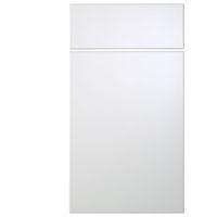 Cooke & Lewis High Gloss White Pack P Drawerline Door & Drawer Front 400mm