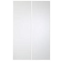 Cooke & Lewis High Gloss White Pack V Larder Doors x 2 300mm