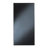 Cooke & Lewis High Gloss Black Pack N1+ Tall Standard Door 450mm