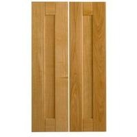 it Kitchens Solid Oak Pack DD1 Tall Corner Door 625mm