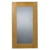 it Kitchens Solid Oak Pack G1 Tall Glazed Door 500mm