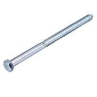 Coach Screw Hex Head Galvanised 6 x 1/4 inch
