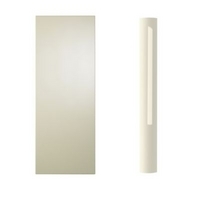 Cooke & Lewis High Gloss Cream Curved Tall Wall Pilaster Kit Cooke & Lewis High Gloss Cream Curved Tall Wall Pilaster Kit