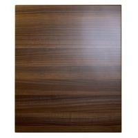 Cooke &amp; Lewis High Gloss Horizontal Walnut Pack R Standard Door 600mm