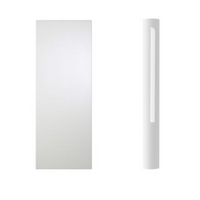Cooke & Lewis High Gloss White Curved Tall Wall Pilaster Kit Cooke & Lewis High Gloss White Curved Tall Wall Pilaster Kit
