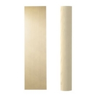 Cooke &amp; Lewis Solid Ash Curved Dresser Pilaster Kit
