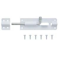 B&amp;Q Barrel Bolt White