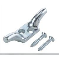 B&amp;Q Cleat Hook Galvanised 75mm