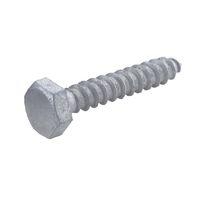 Coach Screw Hex Head Galvanised M6 x (L)40mm