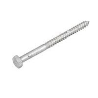 Coach Screw Hex Head Galvanised M6 x (L)89mm