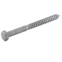 Coach Screw Hex Head Galvanised M8 x (L)89mm