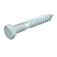 Coach Screw Hex Head Zinc Plated M10 x (L)60mm Coach Screw Hex Head Zinc Plated M10 x (L)60mm