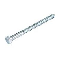 Coach Screw Hex Head Zinc Plated M8 x (L)100mm