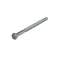 Coach Screw Hex Head Zinc Plated M8 x (L)125mm