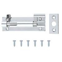 B&Q Barrel Bolt Necked Chrome Plated B&Q Barrel Bolt Necked Chrome Plated