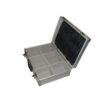 B&amp;Q Aluminium Storage Case Silver Effect