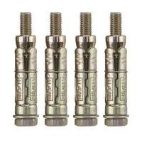 B&amp;Q Anchor Bolts M8x10mm (M8x65L)