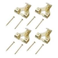 B&amp;Q Picture Hook Brass Plated