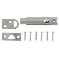 B&amp;Q Flush Bolt Satin Nickel