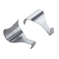 B&amp;Q Picture Rail Hook  Chrome Plated