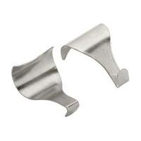 B&amp;Q Picture Rail Hook  Satin Nickel
