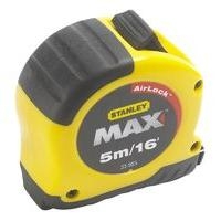 Stanley Max Tape Black/Yellow 5m