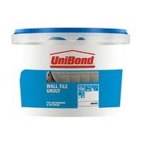 UniBond Tile On Walls Waterproof Grout Brilliant White 1L/Up to 8m&sup2;
