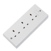 Volex 1 To 3 Gang Socket Conversion Kit