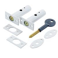 Yale Door Security Bolt White (W) 42 x (L)61mm Pack of 2