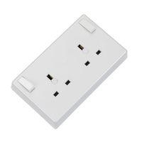 Volex 1 To 2 Gang Socket With Outboard Switches