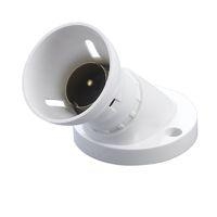 MK Angled Battern Lamp Holder White MK Angled Battern Lamp Holder White