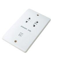 MK Shaver Socket Dual Voltage White MK Shaver Socket Dual Voltage White