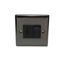 Volex Connection Unit Switched Iridium Black/Black Interior Volex Connection Unit Switched Iridium Black/Black Interior