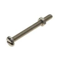 Machine Screw AVF-853326 Pack Of 10 (W)M6 x (L)60mm Machine Screw AVF-853326 Pack Of 10 (W)M6 x (L)60mm