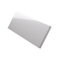 Cooke & Lewis High Gloss White Curved Tall Wall Filler Post Cooke & Lewis High Gloss White Curved Tall Wall Filler Post