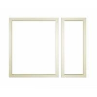 it Kitchens Framed Classic Cream Open End Base Cabinet 300mm