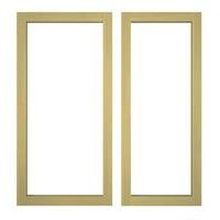 it Kitchens Oak Style Open End Wall Cabinet 300mm