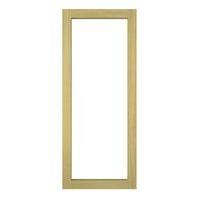 it Kitchens Oak Style Open Wall Cabinet 300mm