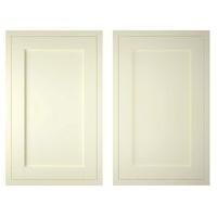 it Kitchens Framed Ivory Style Pack E Larder/Fridge Freezer Doors x 2 600mm